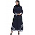 Navy Blue abaya- A-line style Navy Blue abaya- A-line style